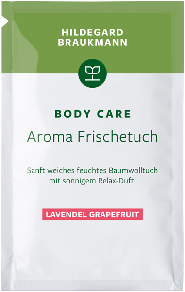 Hildegard Braukmann Body Care Aroma Frischetücher Lavendel Grapefruit