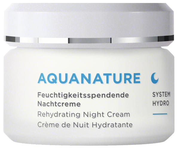 ANNEMARIE BÖRLIND AQUANATURE Feuchtigkeitsspendende Nachtcreme