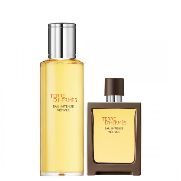 HERMÈS Terre d'Hermès Eau Intense Vétiver E.d.P. Nat. Spray Refillable 30ml + E.d.P. Nat. Spray Refi