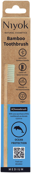 Niyok Bambuszahnbürste Ocean Protection