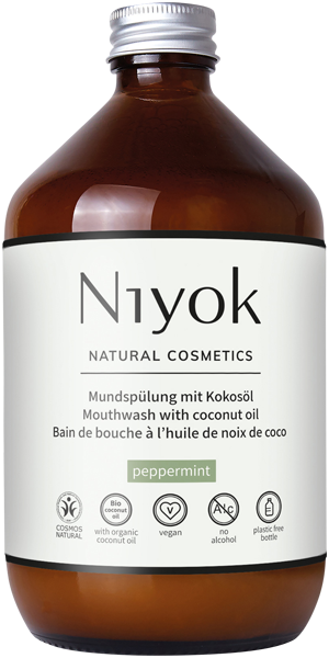 Niyok Mundspülung Pfefferminze