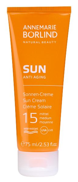 ANNEMARIE BÖRLIND SUN ANTI-AGING Sonnen-Creme LSF 15