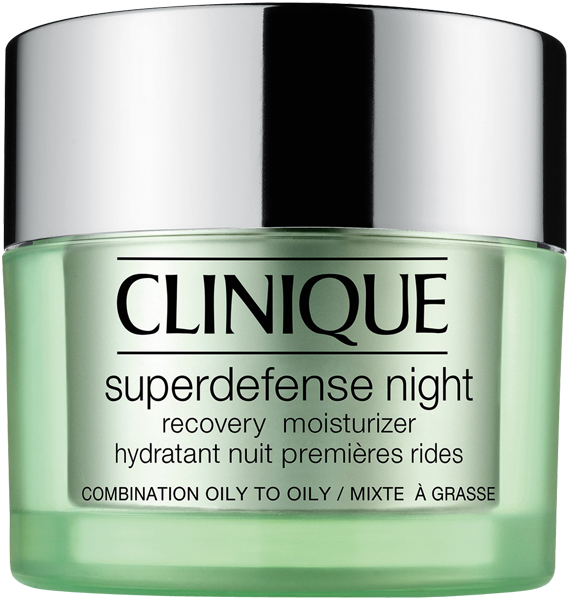 Clinique Superdefense Night Recovery Moisturizer Hauttyp 3+4