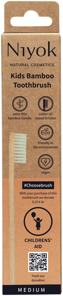 Niyok Bambuszahnbürste Kids