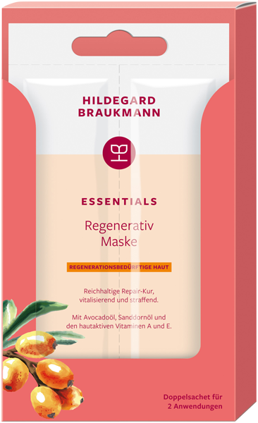 Hildegard Braukmann Essentials Regenerativ Maske Box 12x14ml
