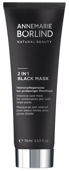 ANNEMARIE BÖRLIND 2 IN 1 BLACK MASK