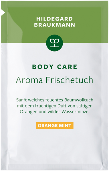 Hildegard Braukmann Body Care Aroma Frischetücher Orange Mint