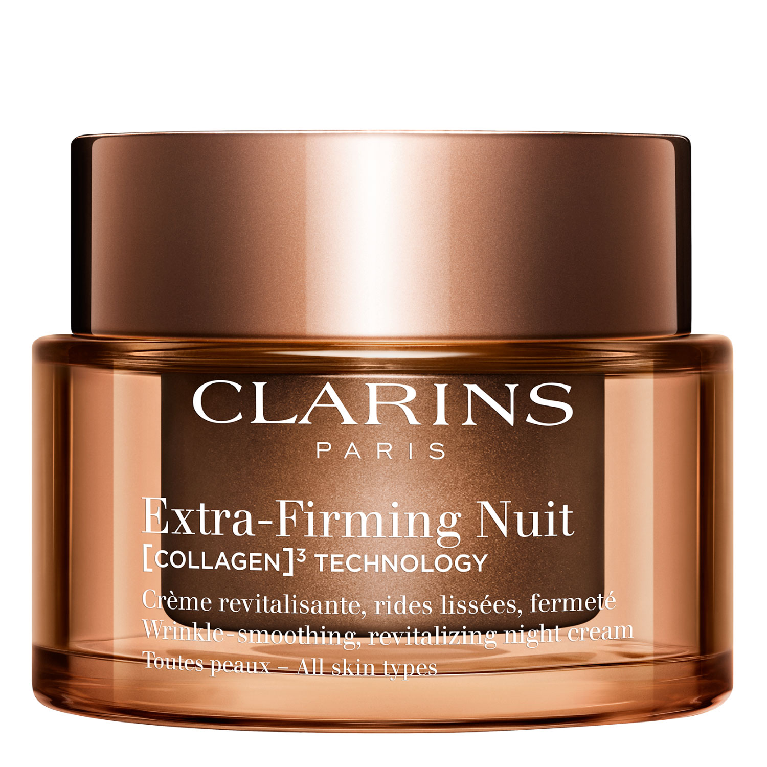 CLARINS Extra-Firming Nuit [COLLAGEN]³ TECHNOLOGY Crème Toutes Peaux