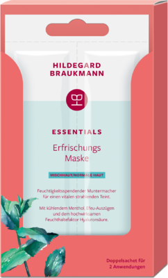 Hildegard Braukmann Essentials Erfrischungs Maske Box 12x14ml