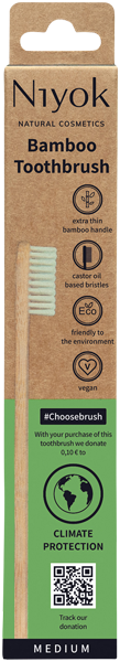 Niyok Bambuszahnbürste Climate Protection