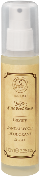 Taylor of Old Bond Street Luxury Sandalwood Deodorant Spray