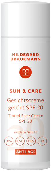 Hildegard Braukmann Sun & Care Anti-Age Gesichtscreme getönt SPF 20
