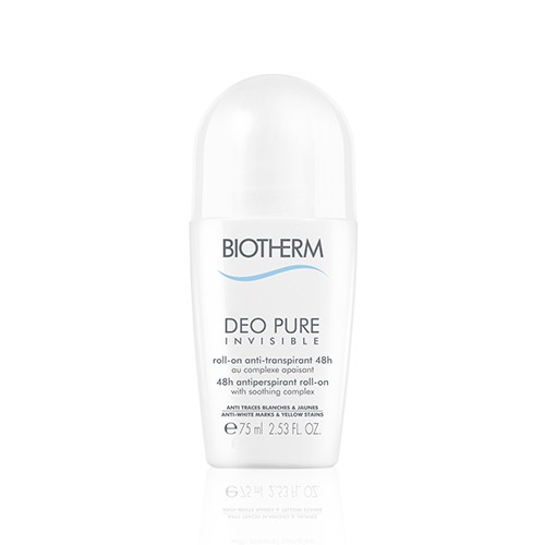 Biotherm Deo Pure Deodorant Roll-On Invisible 48h 75 ml