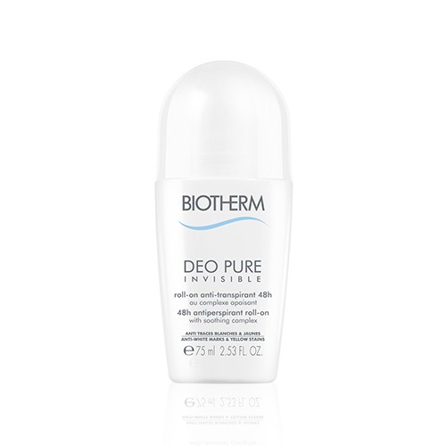 Biotherm Deo Pure Deodorant Roll-On Invisible 48h 75 ml