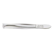 Becker Manicure Erbe Pinzette - vernickelt, schräg