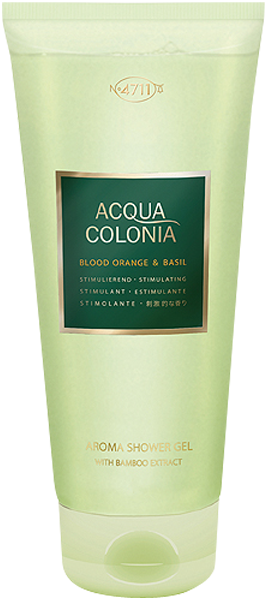 4711 Acqua Colonia Blood Orange & Basil Aroma Shower Gel with Bamboo Extract