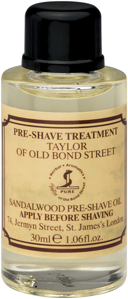 Taylor of Old Bond Street Pre-Shave Treatment Sandalwood Pre-Shave Oil