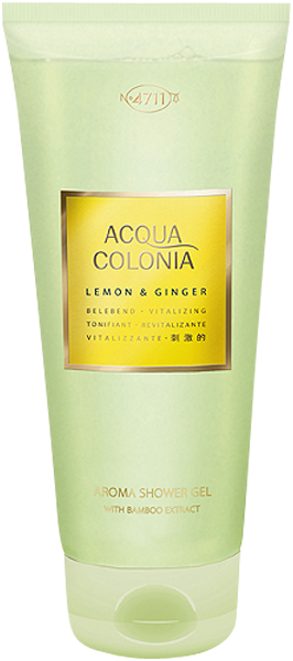 4711 Acqua Colonia Lemon & Ginger Aroma Shower Gel with Bamboo Extract