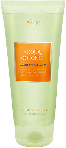 4711 Acqua Colonia Mandarine & Cardamom Aroma Shower Gel with Bamboo Extract