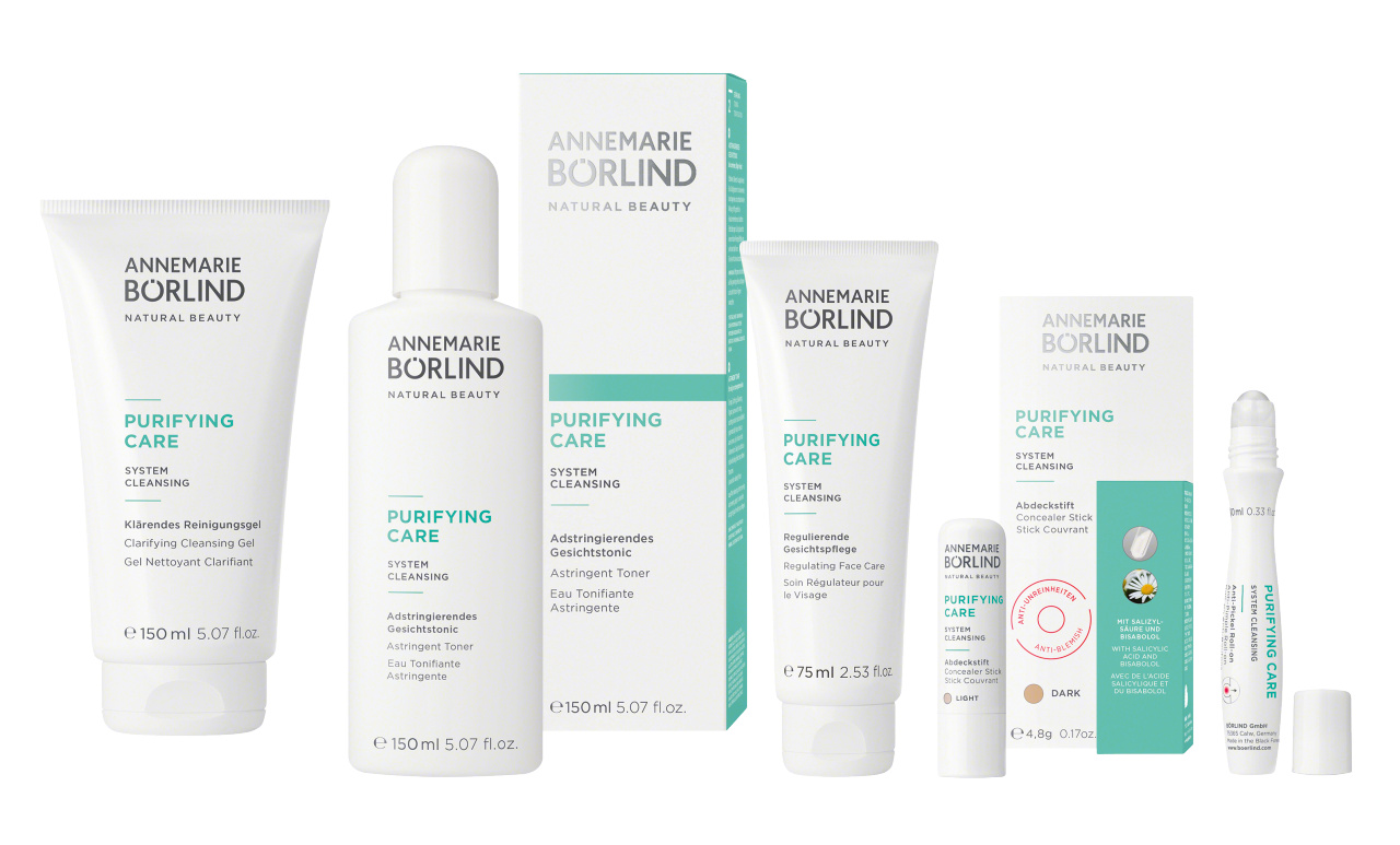ANNEMARIE BÖRLIND PURIFYING CARE: Klärende Pflegeserie bei unreiner, öliger Haut