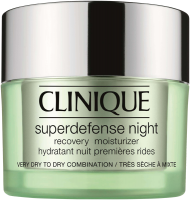 Clinique Superdefense Night Recovery Moisturizer Hauttyp 1+2