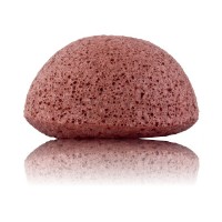 Konjac Sponge French Red Clay Konjac Sponge Puff - Für trockene, empfindliche & reife Haut