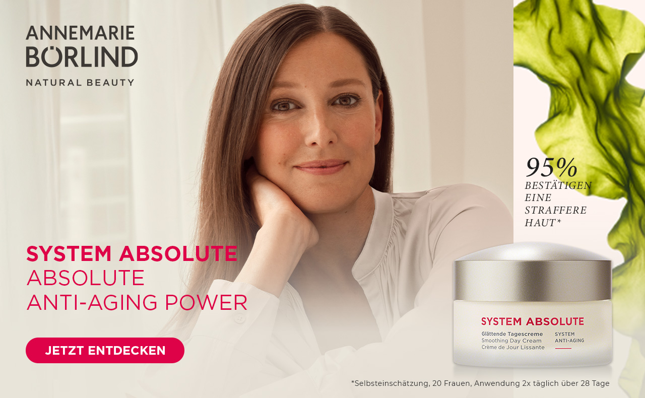 ANNEMARIE BÖRLIND SYSTEM ABSOLUTE: Anti-Aging-Pflegeserie bei anspruchsvoller Haut