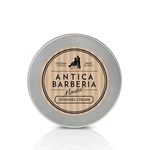 Antica Barberia von Mondial Original Citrus Shavin Cream Aluminium-Box 150 ml