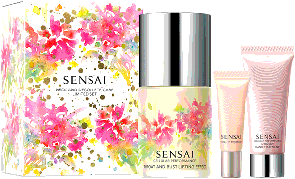 SENSAI CELLULAR PERFORMANCE NECK AND DECOLLETE CARE LTD SET