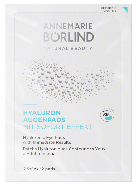 ANNEMARIE BÖRLIND HYALURON AUGENPADS mit Sofort-Effekt