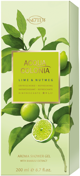 4711 Acqua Colonia Lime & Nutmeg Aroma Shower Gel