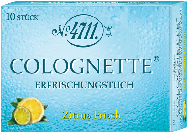 4711 Echt Kölnisch Wasser Erfrischungstücher Citrus