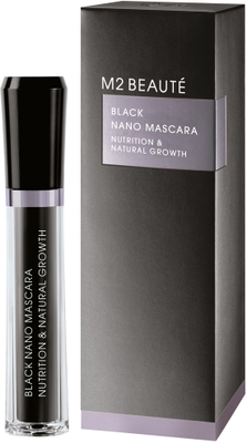 M2Beauté Black Nano Mascara Nutrition & Natural Growth