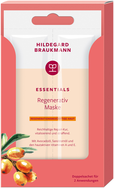 Hildegard Braukmann Essentials Regenerativ Maske Box 12x14ml