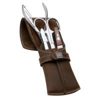 Becker Manicure Erbe Stecketui Herren, braun