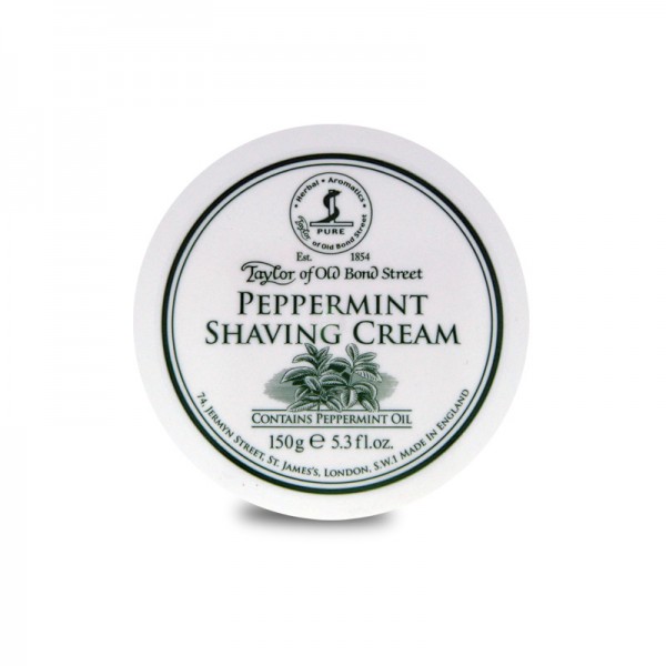 Taylor of Old Bond Street Peppermint Shaving Cream 150 g