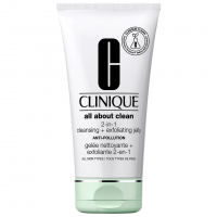 Clinique All About Clean 2 in 1 Cleansing + Exfoliating Jelly Anti Pollution