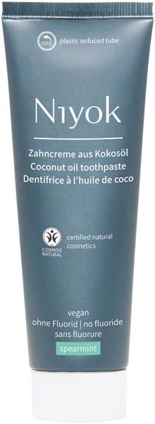 Niyok Zahncreme aus Kokosöl Spearmint