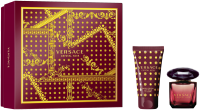 Versace Crystal Noir Set = E.d.T. Nat. Spray + Perfumed Body Lotion