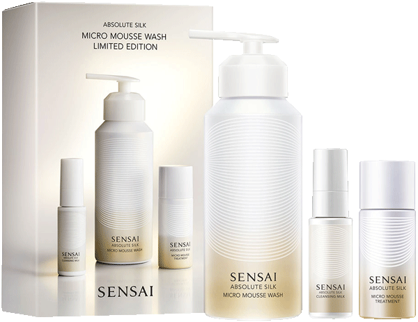 SENSAI ABSOLUTE SILK MICRO MOUSSE WASH SET