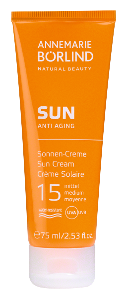 ANNEMARIE BÖRLIND SUN ANTI-AGING Sonnen-Creme LSF 15