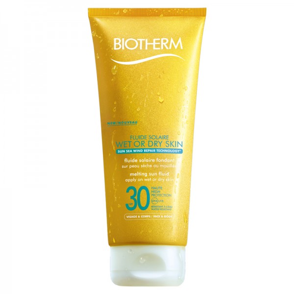 Biotherm Fluide Solaire Wet Skin LSF 30, 200 ml