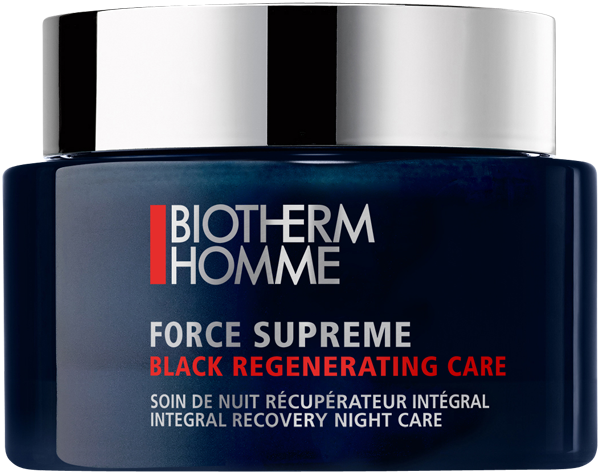 Biotherm Homme Force Supreme Black Regenerating Care | Parfümerie Rook