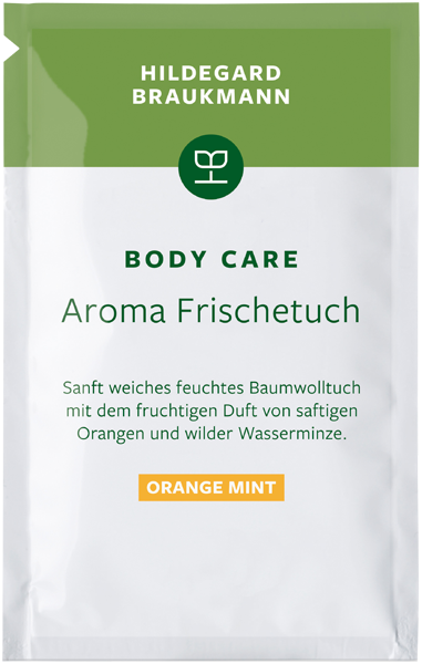 Hildegard Braukmann Body Care Aroma Frischetücher Orange Mint